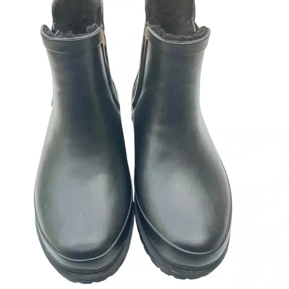 Chooka Women's Waterproof Plush Chelsea Bootie Fashion Rain Boot Preowned - Picture 8 of 8